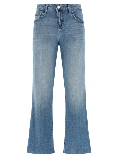 L'agence Light Blue Flared Jeans