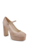 L'agence Lilles Platform Pump In Brown