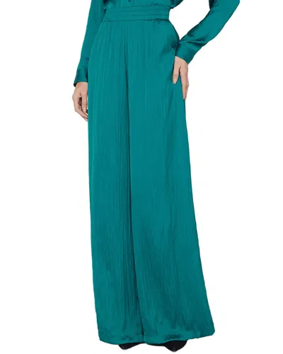 L'agence Lillian Wide Leg Pant In Blue
