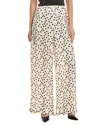 L'agence Lillian Wide Leg Pant In White