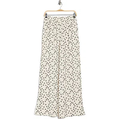 L'agence Lillian Wide Leg Pants In White