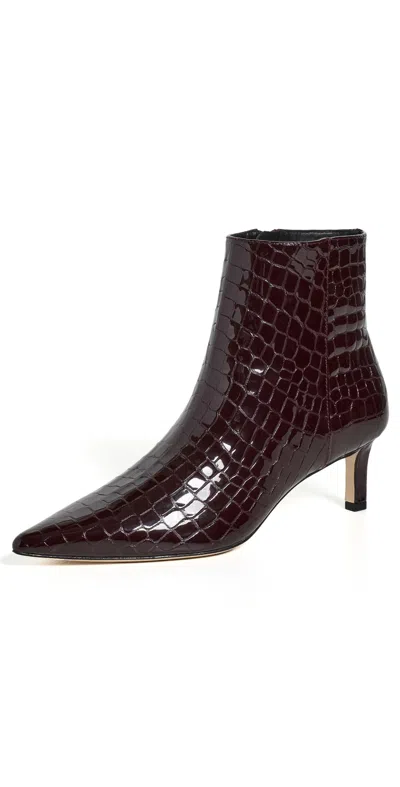 L'AGENCE LILLY II BOOTIES DEEP PORT CROCO