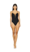 L'agence Lilou One Piece Swimsuit In Black