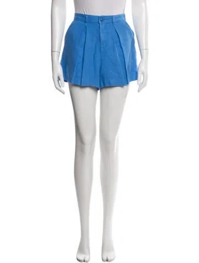 Pre-owned L'agence Linen Mini Shorts In Multi