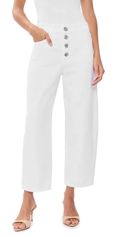 L'agence Liora High Rise Stovepipe Jeans Blanc