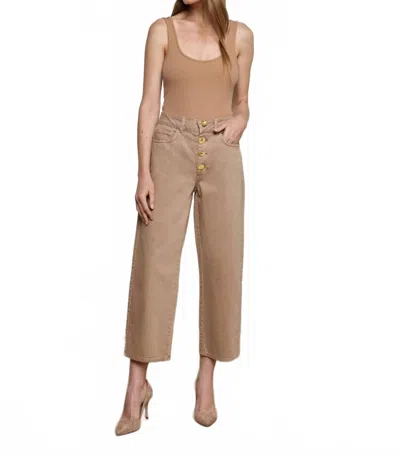 L'agence Liora High Rise Stovepipe Jeans In Dark Cappuccino In Brown