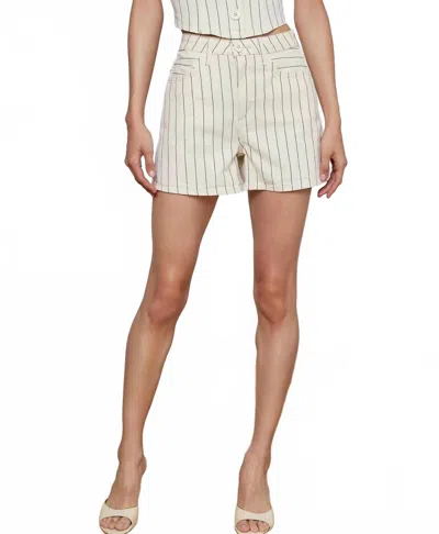 L'agence Lissania Short In Striped In Multi