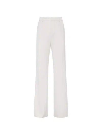 L'agence Livvy Palazzo Pants In White