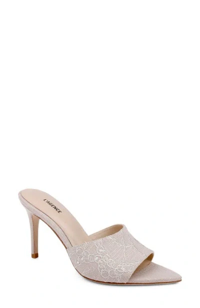 L'agence Lolita Vii Slide Sandal In Neutral