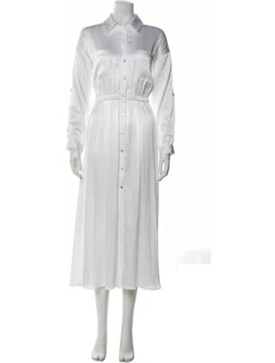 Pre-owned L'agence Long Dress In Neutral