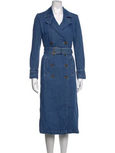Pre-owned L'agence Long Dress W/ Tags In Blue