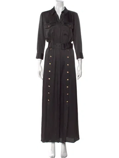 Pre-owned L'agence Long Dress W/ Tags In Gray