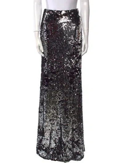 Pre-owned L'agence Long Skirt In Black