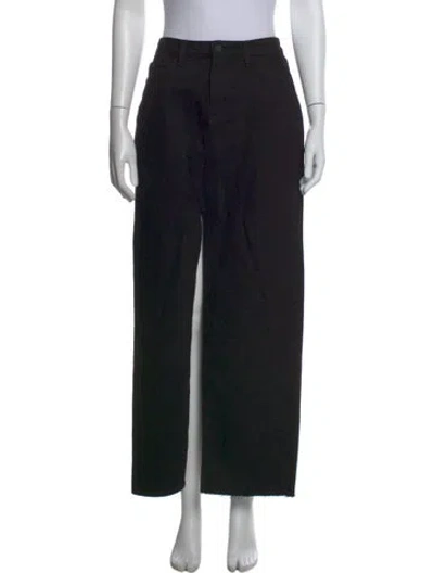 Pre-owned L'agence Long Skirt In Black
