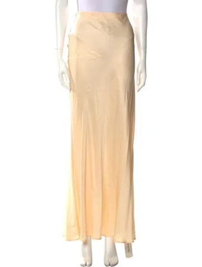 Pre-owned L'agence Long Skirt In Neutral
