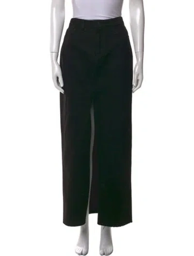 Pre-owned L'agence Long Skirt W/ Tags In Black