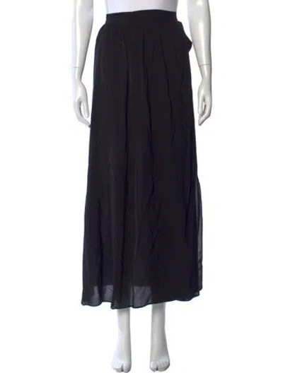 Pre-owned L'agence Long Skirt W/ Tags In Black