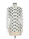 L'agence Long Sleeve Blouse In White