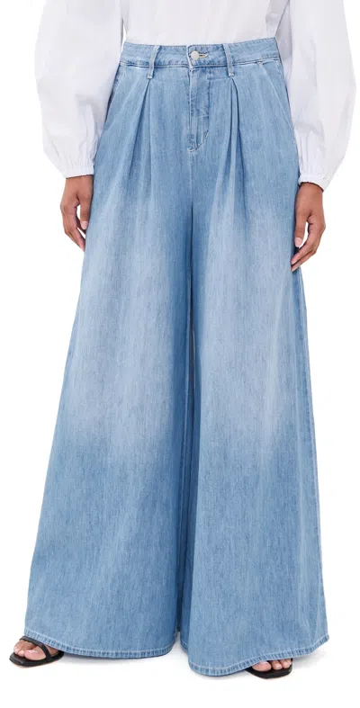 L'agence Lorenza Palazzo Pants Havana In White