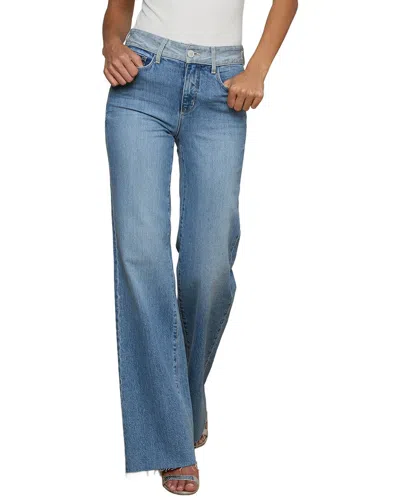 L'agence Louane Ultra High-rise Wide Leg Flare Jean In Blue