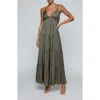 L'agence Lua Tiered Maxi Sundress In Multi