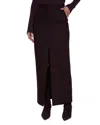 L'agence Maceline Wool-blend Maxi Skirt