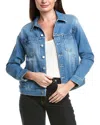 L'agence Mack Oversized Jacket In Blue