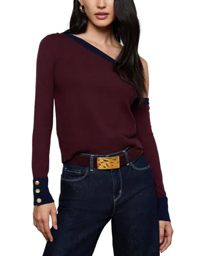 L'agence Maeva Pullover In Burgundy