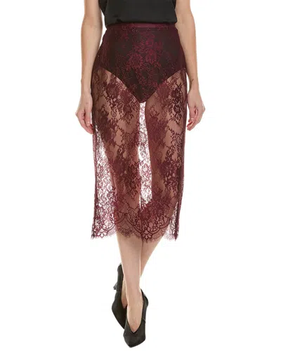 L'agence Makena Skirt In Brown