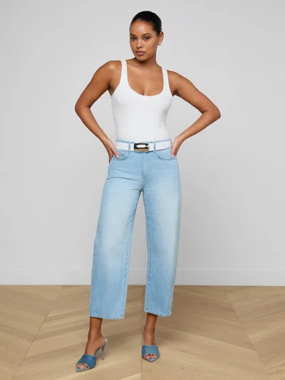 L'agence Mallis Bow-leg Jean In Blue