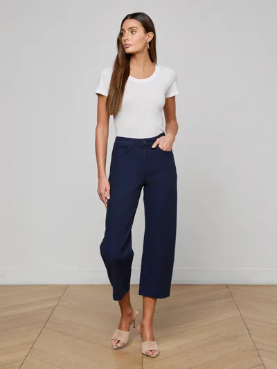 L'agence Mallis Bow-leg Jean In Blue