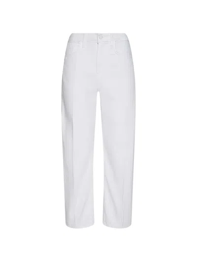 L'agence Mallis Straight-leg Jeans In White