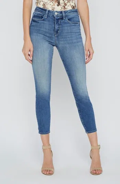 L'agence Margot Crop Skinny Jeans In Blue