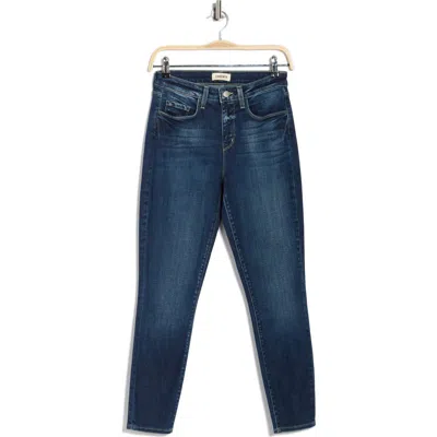 L'agence Margot High Waist Crop Skinny Jeans In Blue