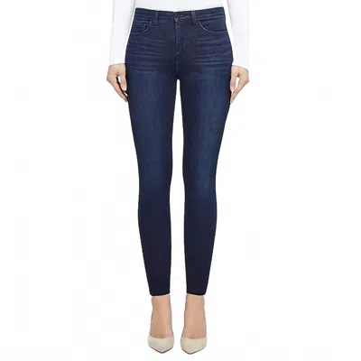 L'agence Marguerite High Rise Skinny Jeans In Marino Blue