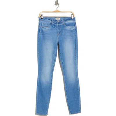L'agence Marguerite High Waist Skinny Jeans In Blue