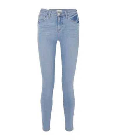 L'agence Marguerite High-rise Skinny Jeans In Blue