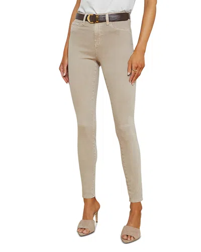 L'agence Marguerite Mid Rise Skinny Jeans In Biscuit In Neutral