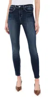 L'agence Margo High Rise Ankle Crop Skinny Jeans In Columbia