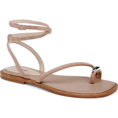 L'agence Mariana Ankle Strap Sandal In Neutral
