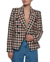 L'agence Marie Wool-blend Blazer In Multi