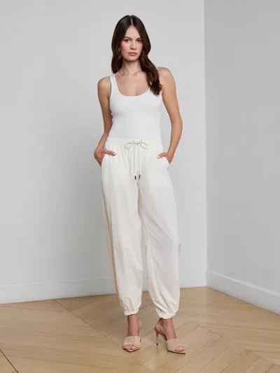 L'agence Mariko Jogger In White