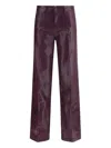 L'agence Multicolor Cotton Flared Jeans In Brown