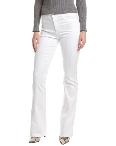 L'agence Marty High-rise Flare Jean In White