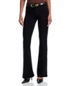 L'agence Marty Ponte Flare Pants In Black