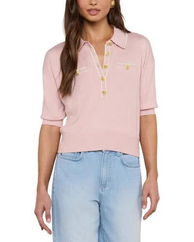 L'agence Masaki Collared Wool-blend Sweater