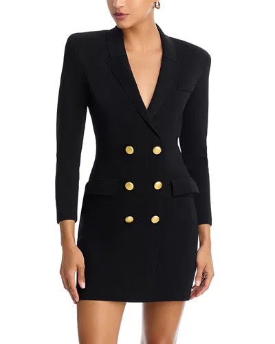 L'AGENCE L'AGENCE MEYUMI KNIT BLAZER MINI DRESS