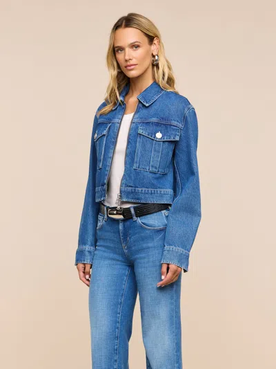 L'agence Micah Oversized Jean Jacket In Goleta