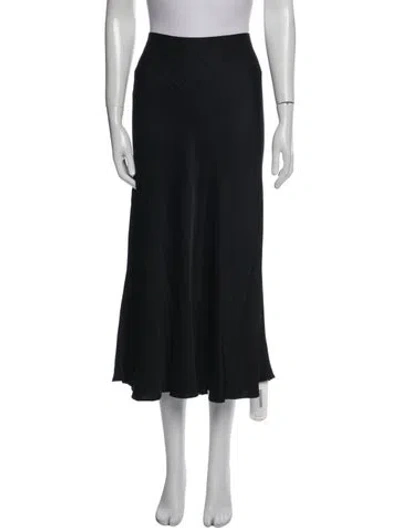 Pre-owned L'agence Midi Length Skirt In Multi