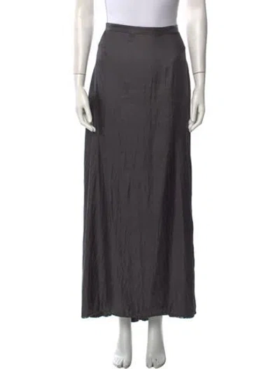 Pre-owned L'agence Midi Length Skirt In Yellow